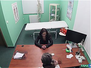 Hidden web cam bang-out in the doctors office