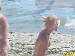 hidden cam inexperienced naked Beach cougars Hidden webcam Close Up